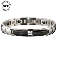 P091 Energy Magnetic Negative ion Health Bracelet (unisex)-P091