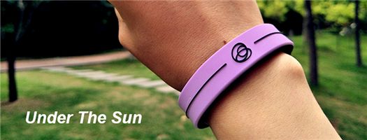 New arrivals！P155 health skin cancer reminder UV tester ion bracelet
